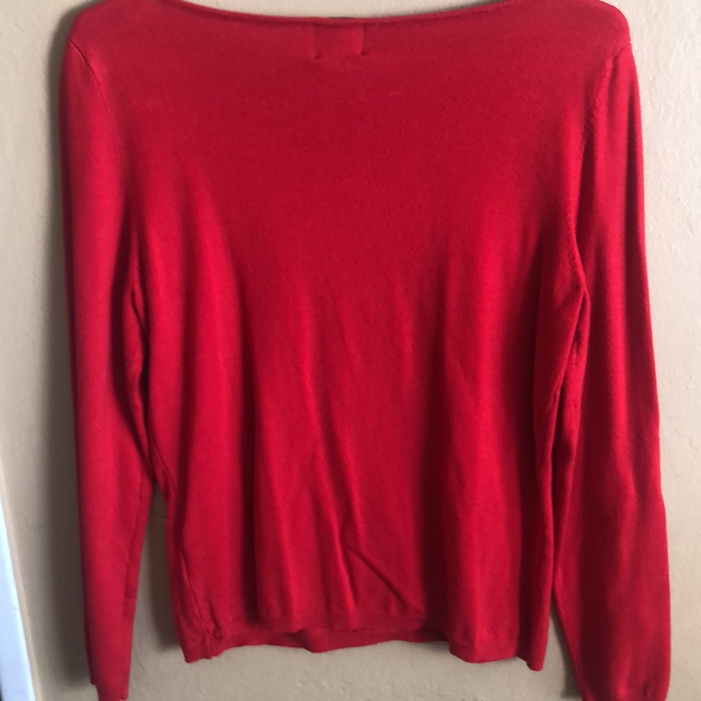 Ruby Rd. Sequins red Blouse - Picture 4 of 4